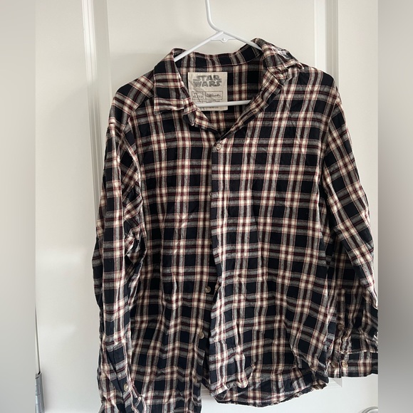 2 for $100 - Cakeworthy Darth Vader flannel - Picture 3 of 4